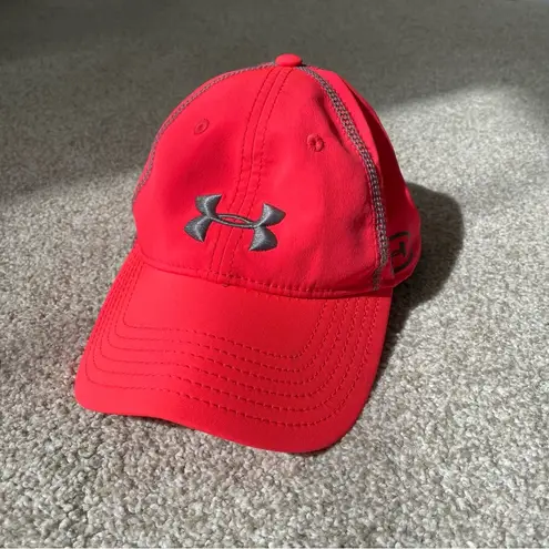 Under Armour NWOT -  Women’s Neon Coral Pink Headgear Hat