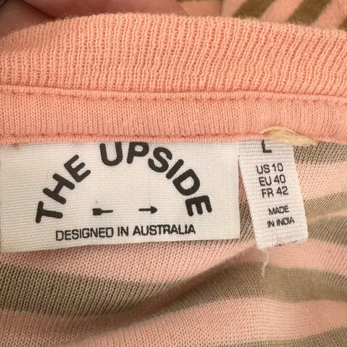 The Upside Beaumont Striped French Cotton