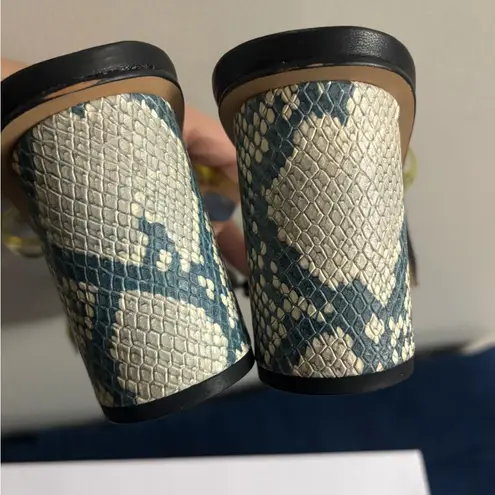 Dolce Vita Noles Heels snake print heels NWOT Black Size 10