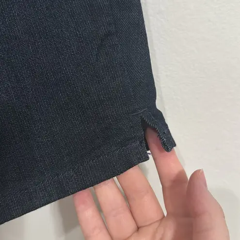 NYDJ Women’s Denim Bermuda Shorts Classic Tailored Design Dark Wash Size 16