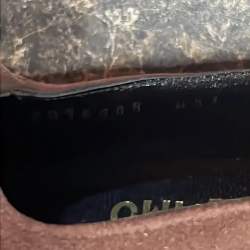 Salvatore Ferragamo Suede Block Heels