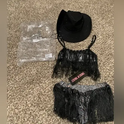 Dolls Kill Trickz N Treatz Sexy Fringe Cowgirl Costume thumbnail 10