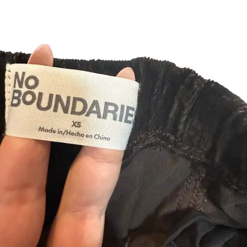 Wide Leg Cargo Pants Brown Camouflage Camo Corduroy Cinch Bottom Parachute Y2K Size XS