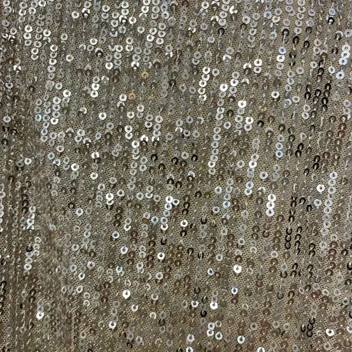 Mac Duggal Sequin Side Slit Column Gown