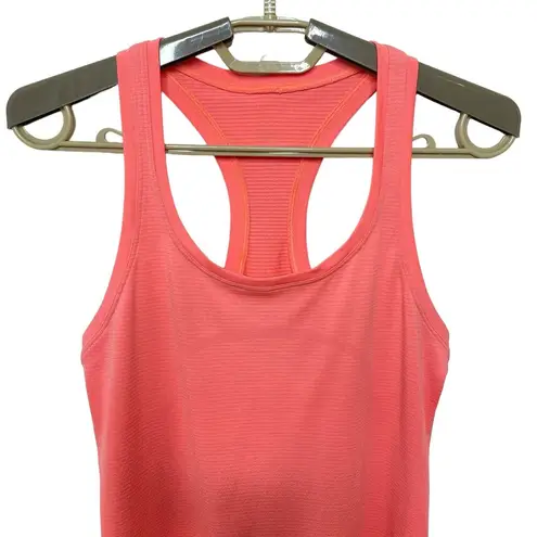 Lululemon  Swiftly Tech Racerback In Heathered Neon Pink Lightweight Run Size 4