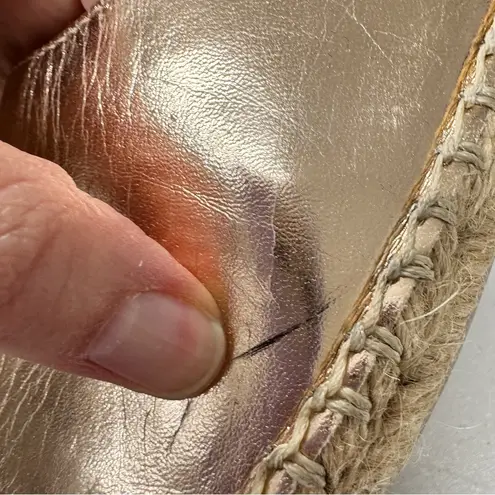 Dolce Vita Rose Gold Faux Leather Mule Slides Womens 6 Beachy Casual Sandals Pink