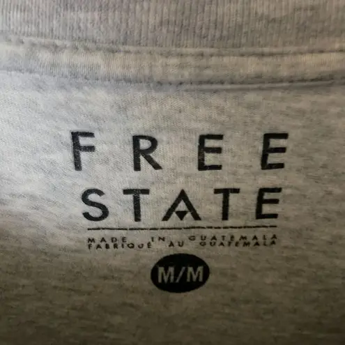 Urban Outfitters Free State T Shirt Secure the Bag Graphic Tee Short Sleeve 100% Cotton Solid