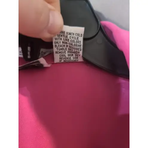 Joanna Women's Pink Magenta Jacket, Faux Suede Full Zip, Fall Autumn Outerwear