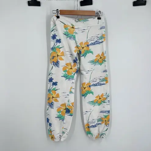 Sundry tropical print classic sweatpants joggers pants size 0 XS floral