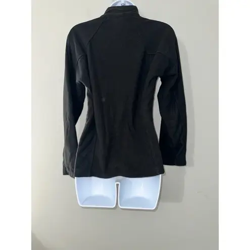 Black Diamond Womens Fleece Jacket Full Zip Outdoor Hiking Black S