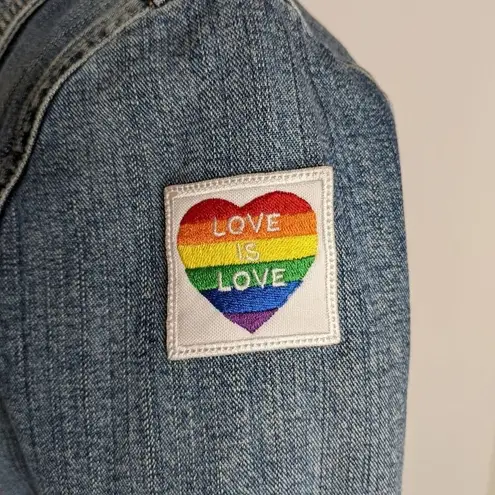 Old Navy  Jean Pride Patch Jacket XS