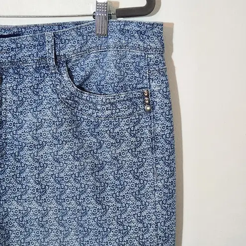 Blue Print Denim Pedal Pushers Size 16 Bandolino Brady Shorts