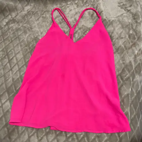 Naked Zebra Neon Pink Top