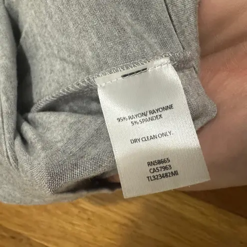 Grey long maxi skirt gray fits small