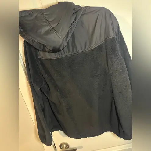 Free Country Insulated Polyester Fur Jacket Zipper Hoodie With Pockets Size XL