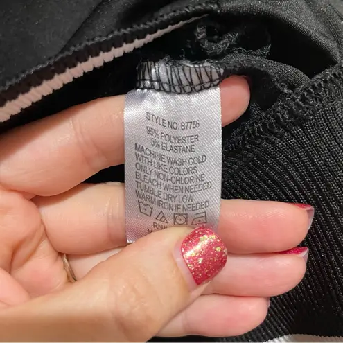 Vintage Havana Leopard Stripe Track Jacket Black Women’s Size Medium