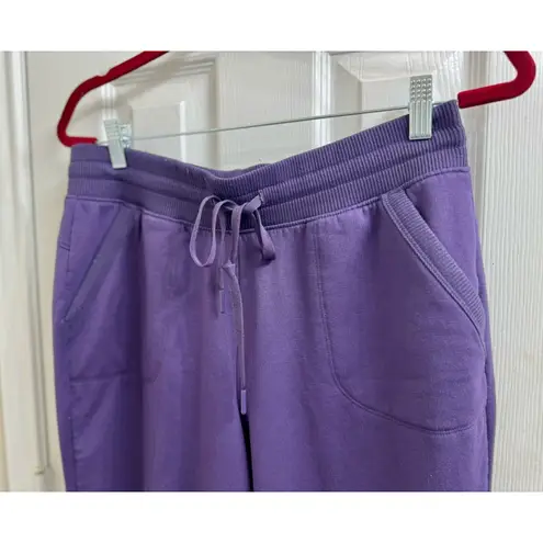 Athletic Works Drawstring Sweatpants In Purple - Size M