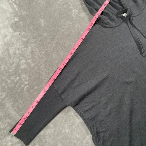 Mersea Catalina Sweater OS Grey Hoodie Casual Coastal Minimal Flowy Preppy Gray Size undefined