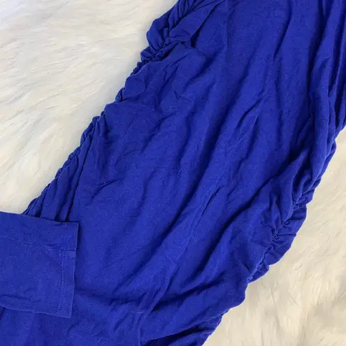 EXPRESS Royal Blue Ruched Dress