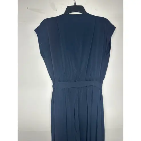 Women's New York & Company Navy Sleeveless Zip