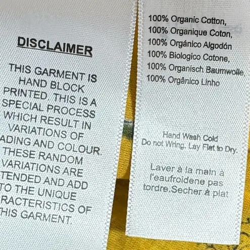 EMERSON FRY INDIA COLLECTION marigold yellow angel dress M L Size M