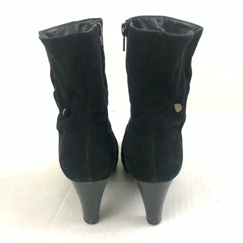 Paul Green Faux Fur Lined Suede Boots - Size 6