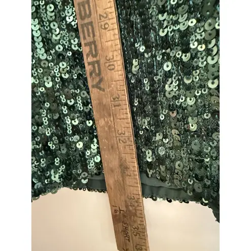 Buddy Love Dress Gayle Jade Green Sequin Mini Medium
