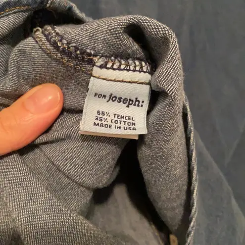 Joseph Vintage For long sleeve button down denim shirt, XS