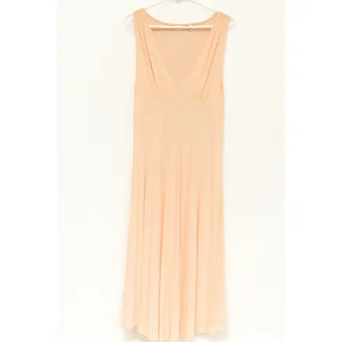 Wilfred Blush Pink Slip Dress Size L Minimalist Fairy Aritzia Midi