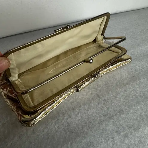 Vintage Gold Wallet‎ clutch