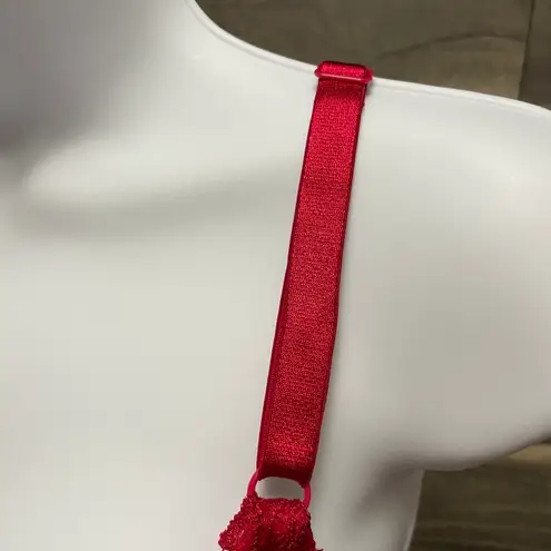 Smart & Sexy NWT Red Lace Bra Size 38D