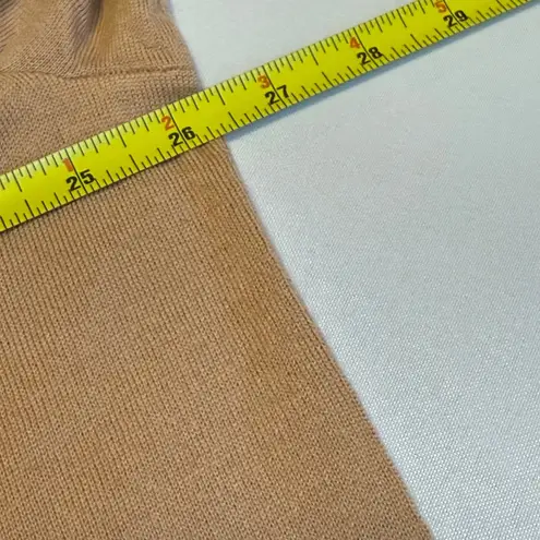 J.Crew 3X Merino Wool Long Sleeve Sweater NWT Plus Size Trendy Top Crewneck # Tan