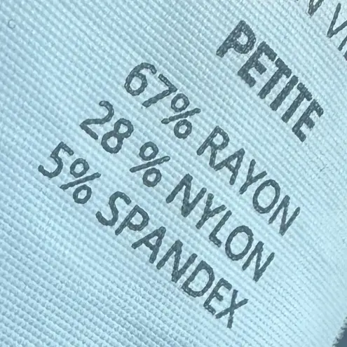 Quince Navy Blue Pull-On Cropped Length Pants Slacks Stretch Pointe Medium P