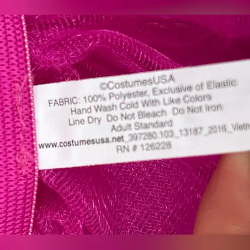 Costumes USA Bright Pink Tutu Adult Standard one Size Costumes School Spirit