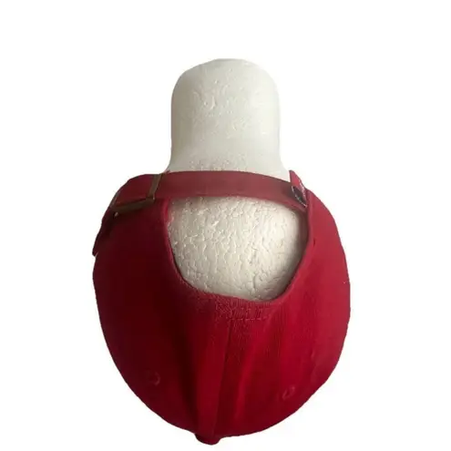 New England Patriots '47 Franchise R Legacy Logo NFL Adjustable Strap Hat Retro Red