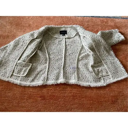 Adrienne Vittadini Tweed Blazer S