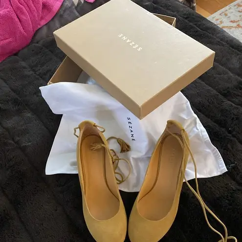 Sézane Sezane Valentina babies in curry. Size 36