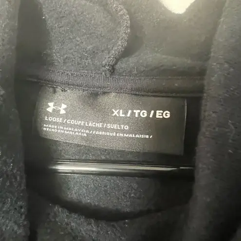 Under Armour Woman’s Cowl neck  Black Hoodie Size L