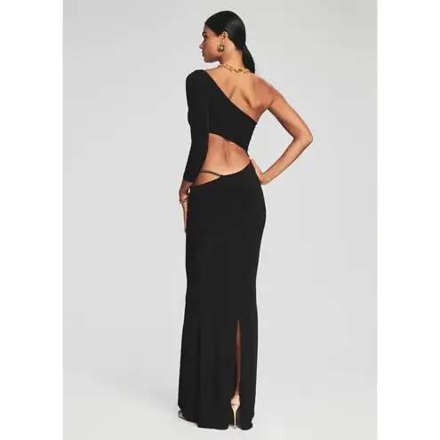 Retrofête retrofete Whitney Cut out Gown in Black XLarge New Womens Long Maxi Dress