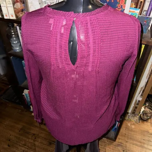 HD in Paris HD Paris semi sheer Bridgerton feminine 4 textured blouse