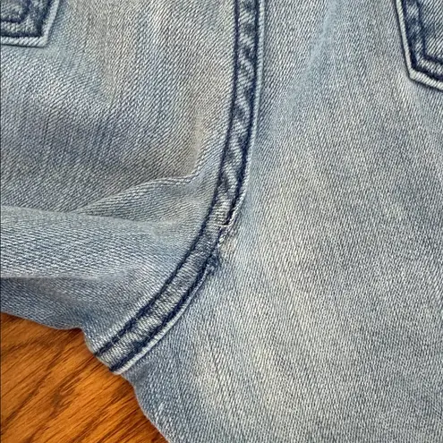 Seven7 Tummyless High-Rise Bootcut Jeans Light Wash Size 10