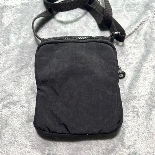 Kipling New Eldorado Minibag, Lightweight Crossbody, Black Nylon Travel Bag