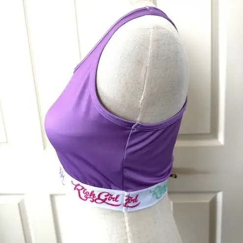 Rich Girl Candy purple sports bra Size M