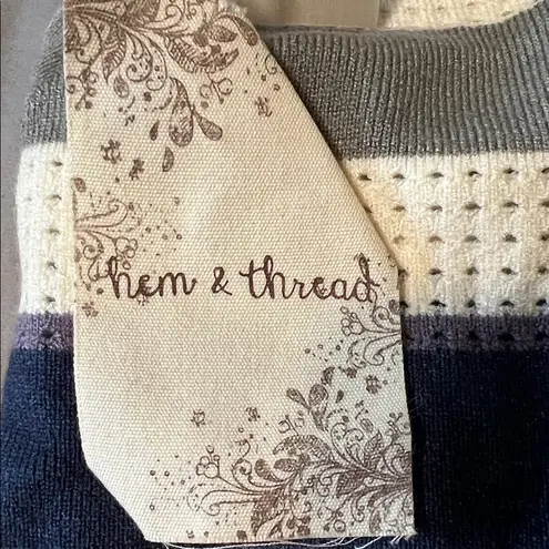 Hem & Thread  Multi-Striped Knit Tank Top