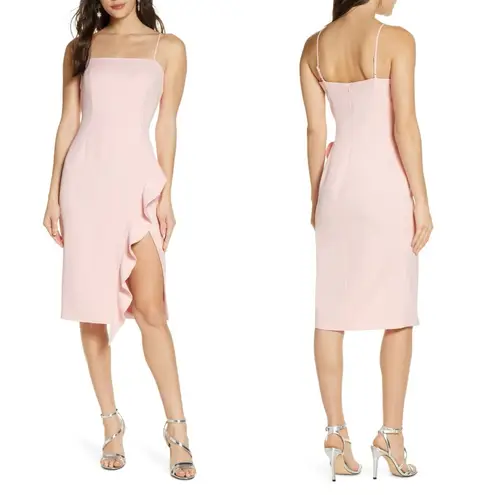 Bardot NWT Carmelle Cocktail Dress in Blush Pink