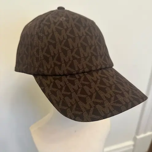 Michael Kors  MK Logo Hat Chocolate Brown Baseball Cap