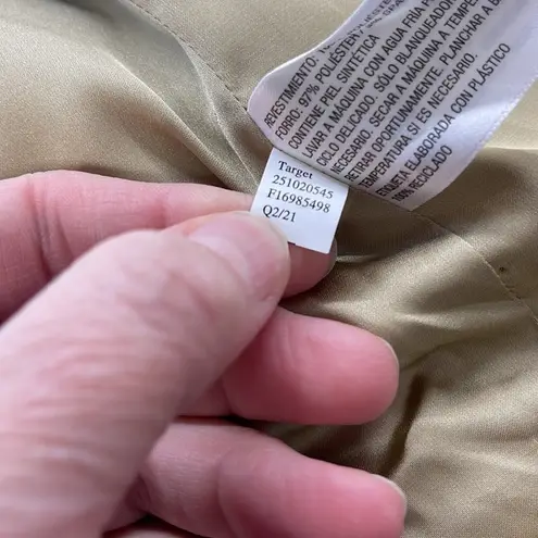 Nili Lotan for Target NWT Fields Of Rye Tan Faux Fur Open Front Vest 4X