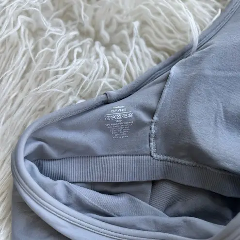 Dfyne Impact Longline Strappy Top Graphite Size Medium Gray