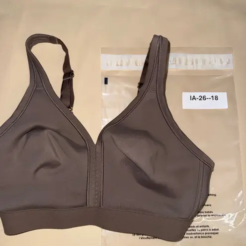 Soma Embraceable FC Wireless Unlined Bra 32D Taupe Full Coverage Comfortable