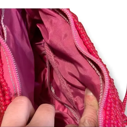 Y2K Barbie beaded purse crossbody vintage